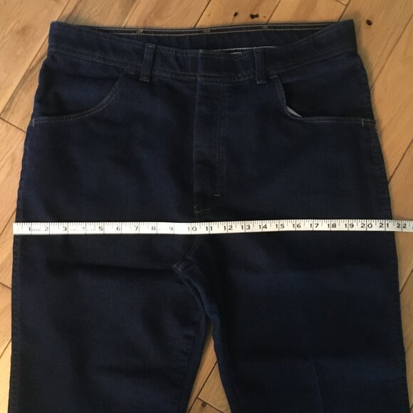 Vintage Y2K Elite Dark True Blue Denim Jeans - Picture 9 of 12